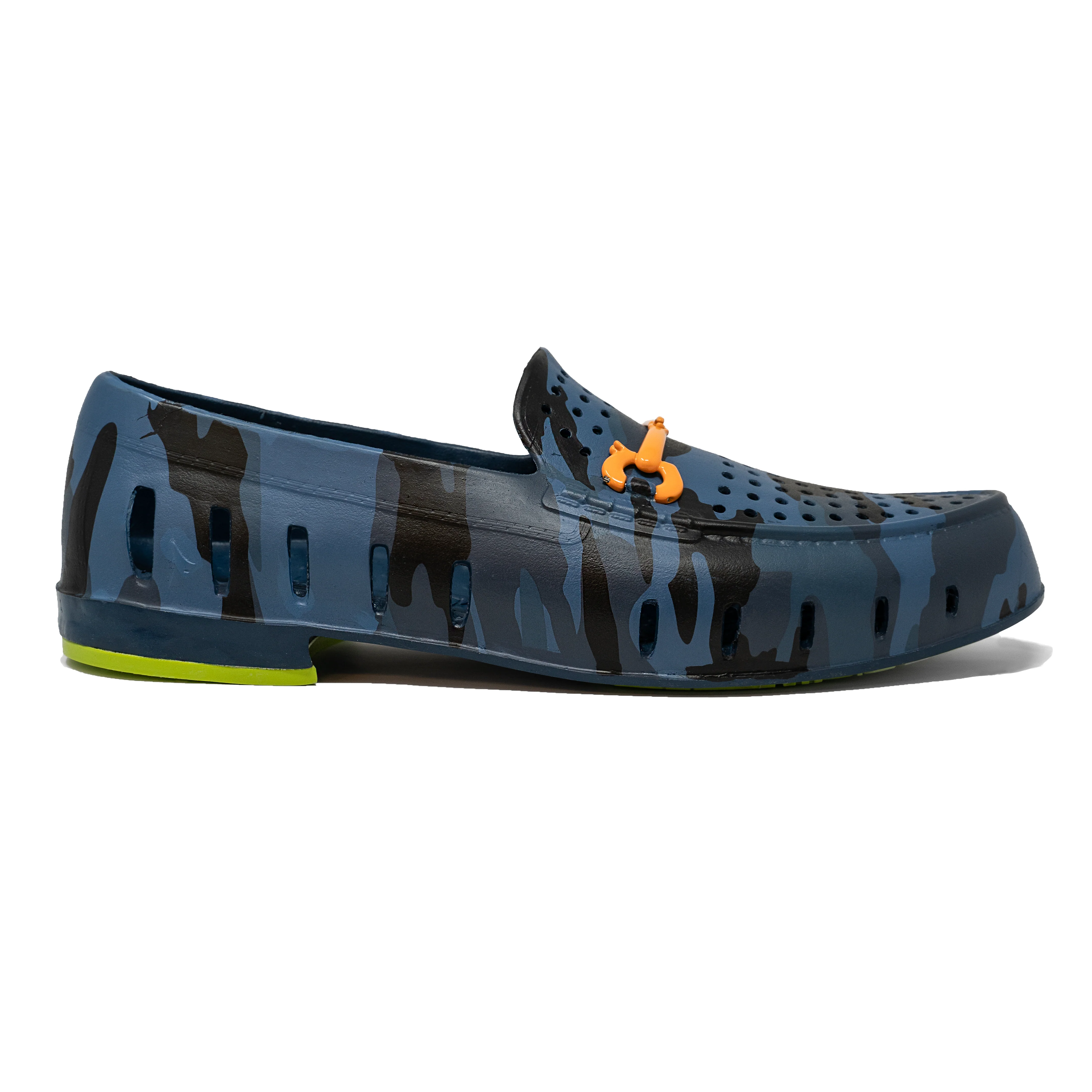 CHAIRMAN BIT - BLUE CAMO/LIME GREEN - MENS - FINAL SALE
